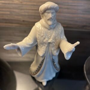 Lenox China Jewels Nativity Camel Herder Cream Ceramic Figurine